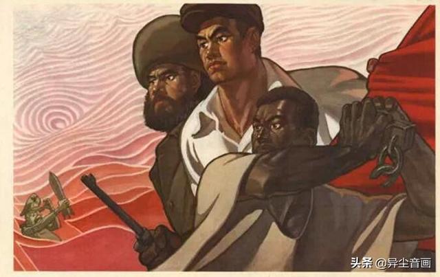 (YY)老图片：中国五六十年代的反美海报