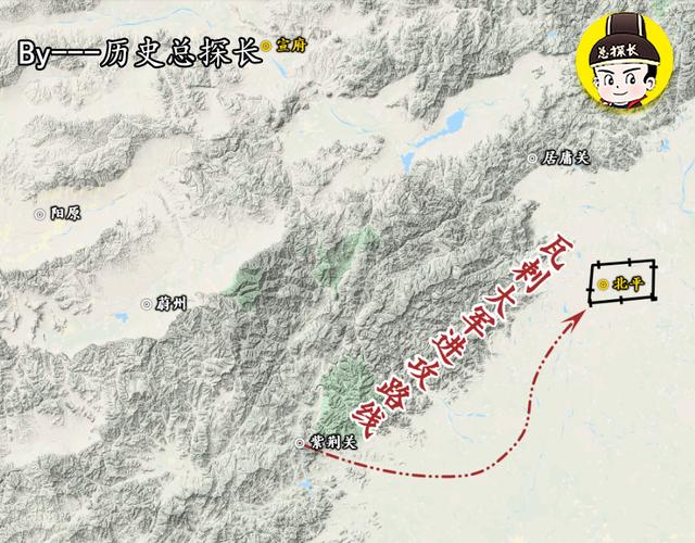 地图上的战争：北京保卫战！于谦守卫北京城，击退瓦剌大军
