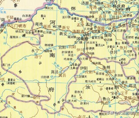 河南省这一地区的名字曾与省相同，并且得名比省还要早近千年